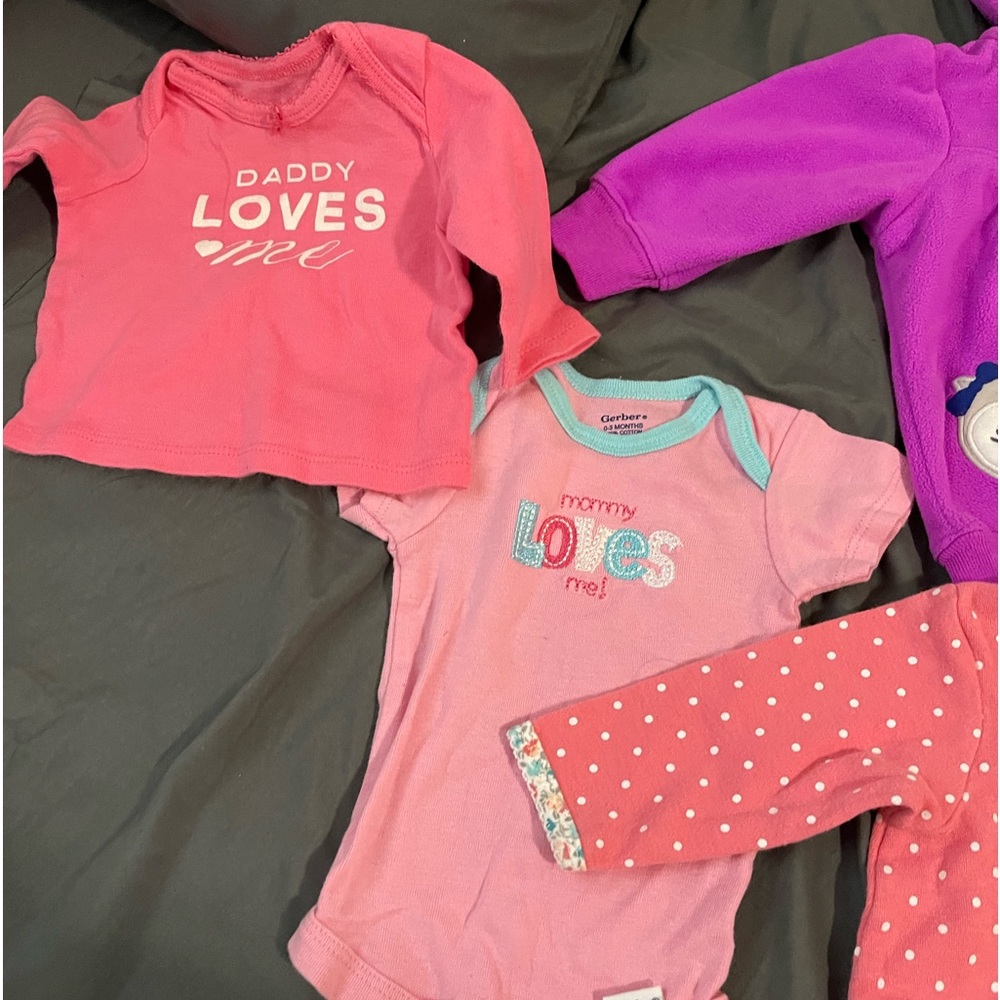 Baby girl clothing bundles
